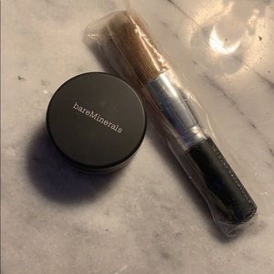 BareMinerals blush abs brush set NWOT